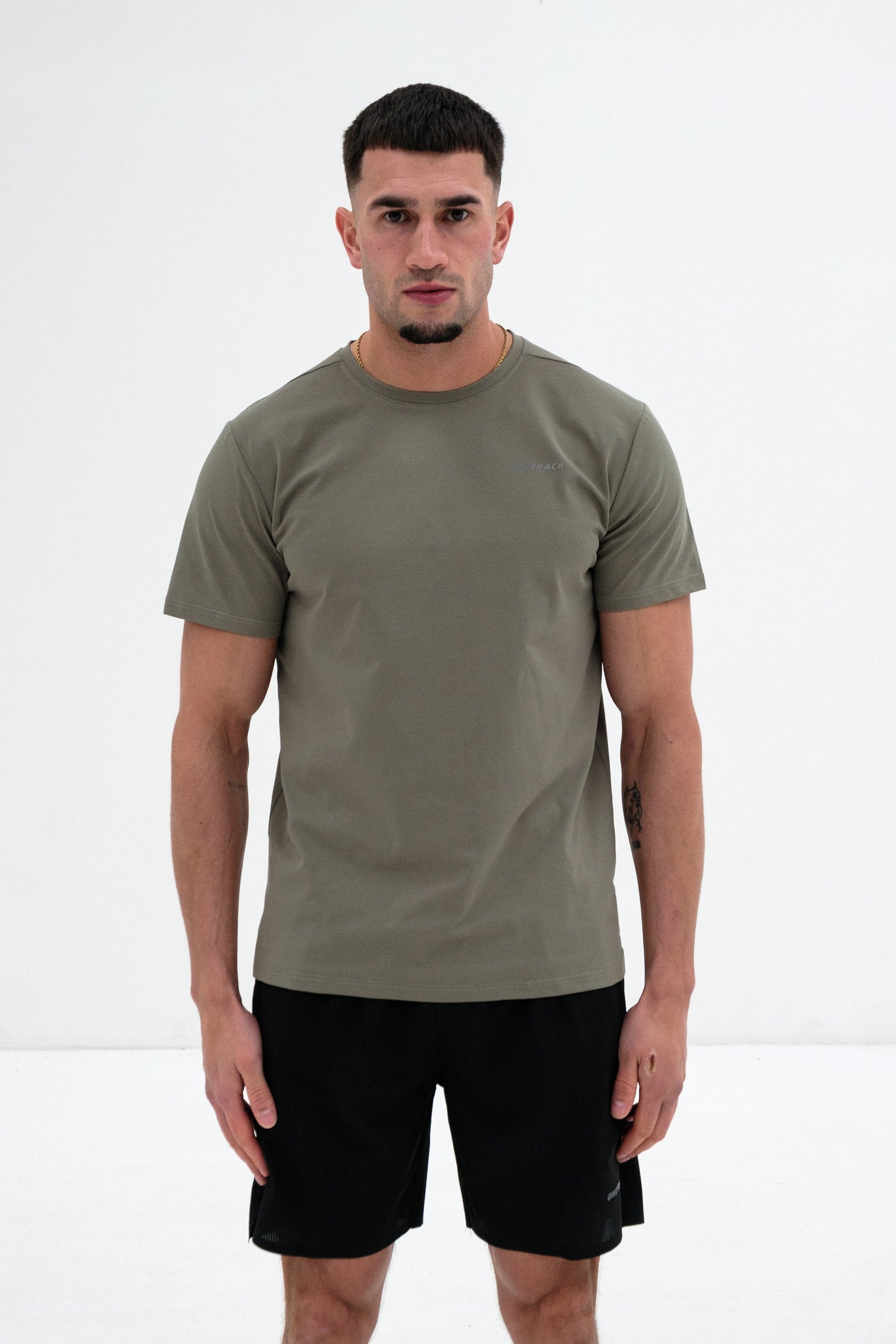 Core T- Shirt. Dark Green