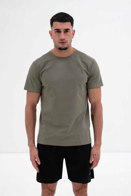 Core T- Shirt. Dark Green