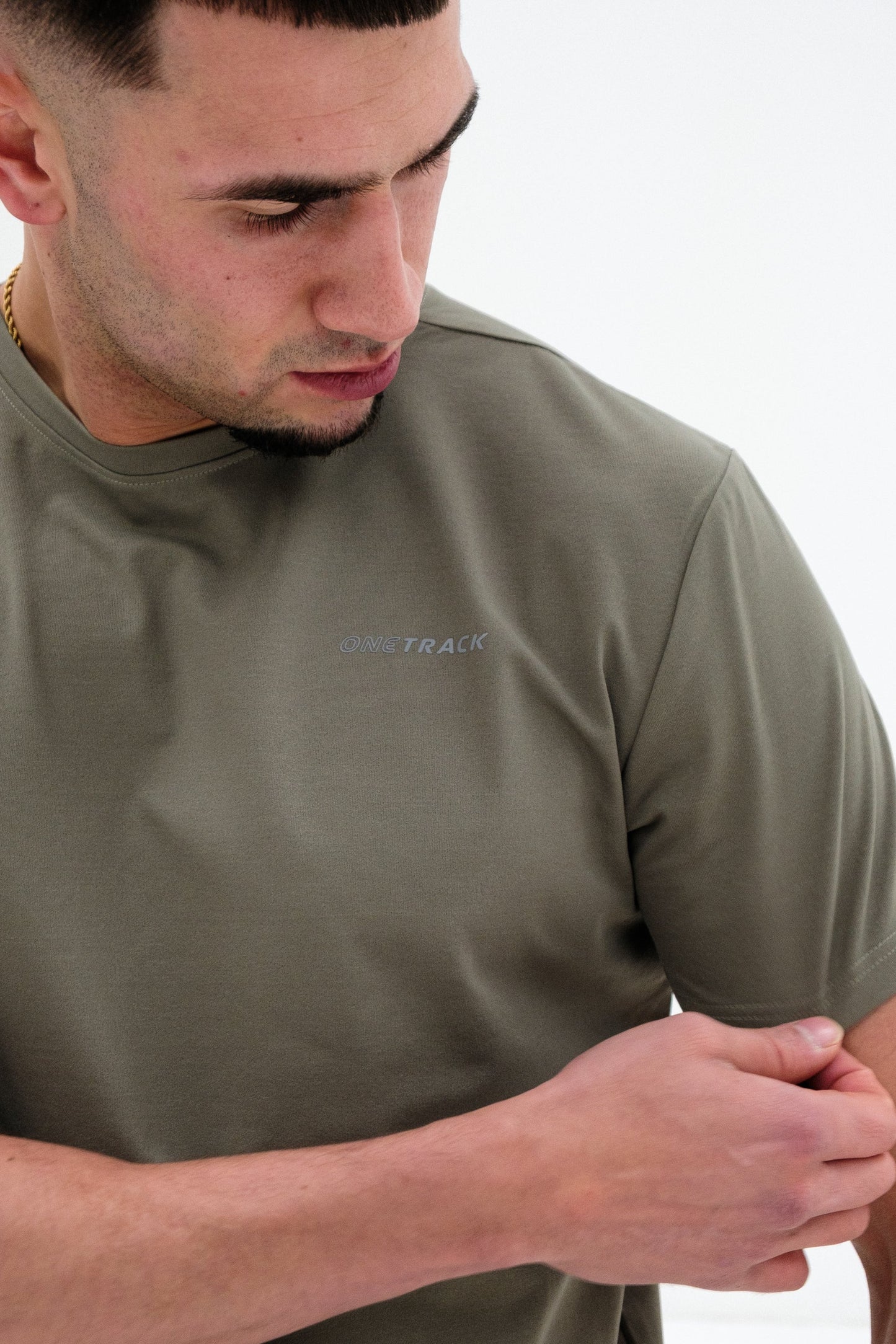 Core T- Shirt. Dark Green