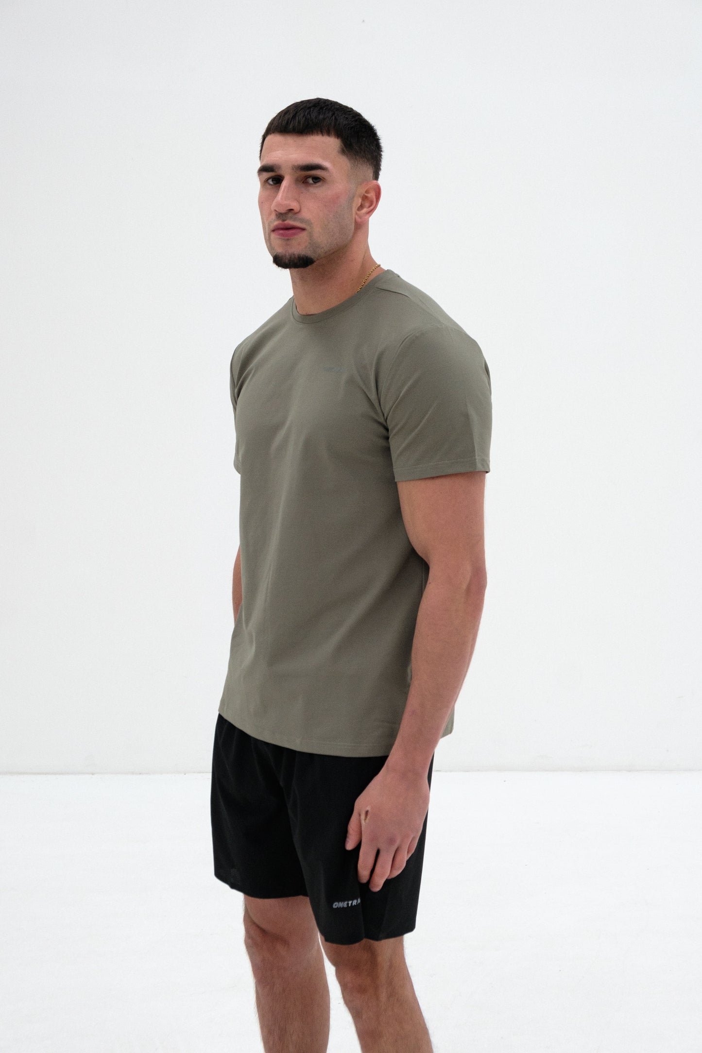 Core T- Shirt. Dark Green