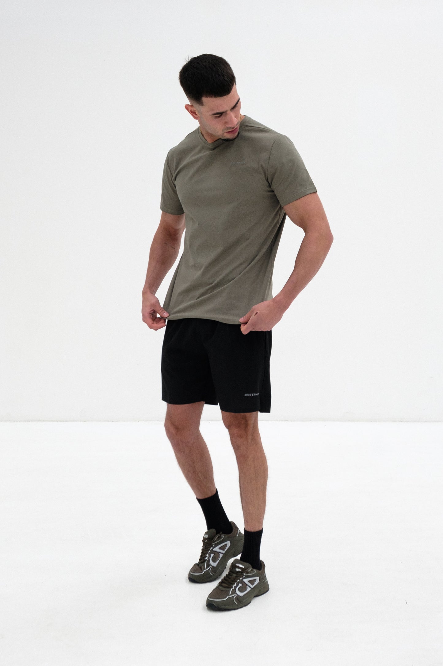 Core T- Shirt. Dark Green